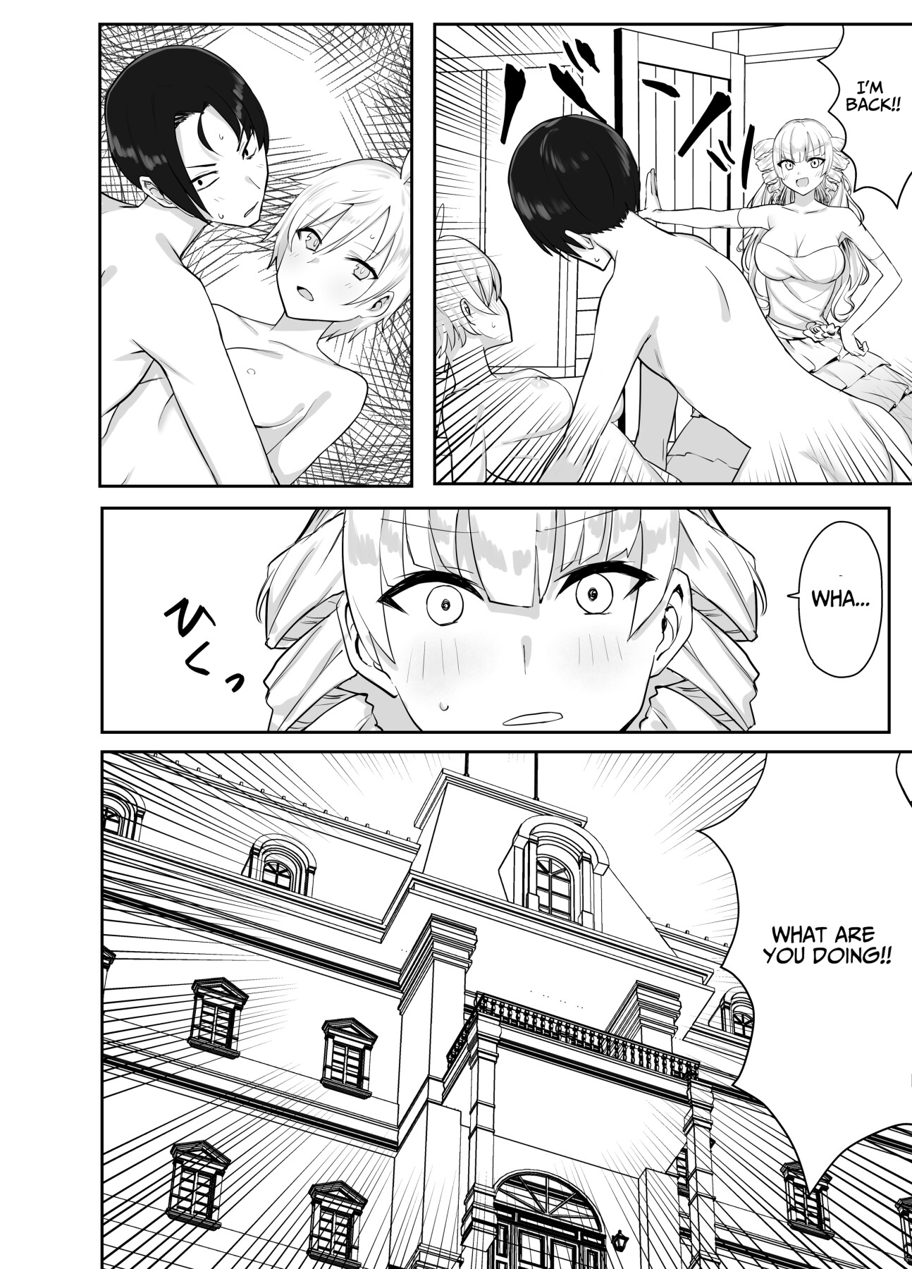 Hentai Manga Comic-Perverted Tomboy Female Butler Offers Apology Sex for her Rich Bitch Mistresses Bullying Behavior-Read-28